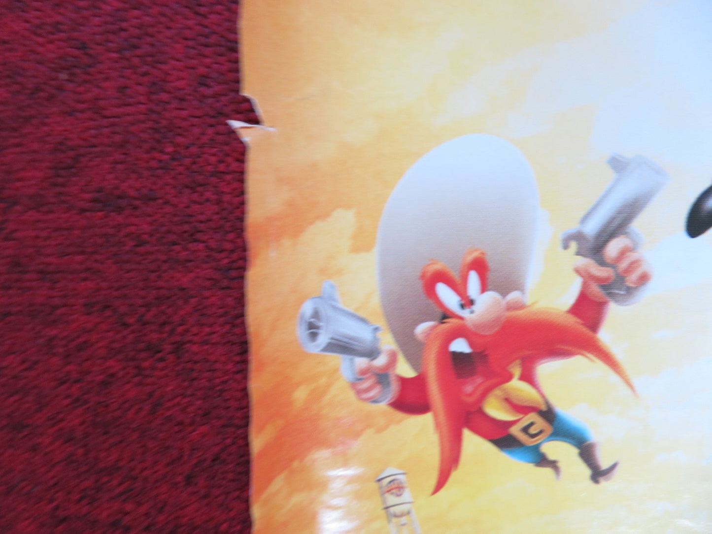 LOONEY TUNES: BACK IN ACTION UK QUAD (30"x 40") ROLLED POSTER B. FRASER 2003 Rendezvous Cinema Movie posters