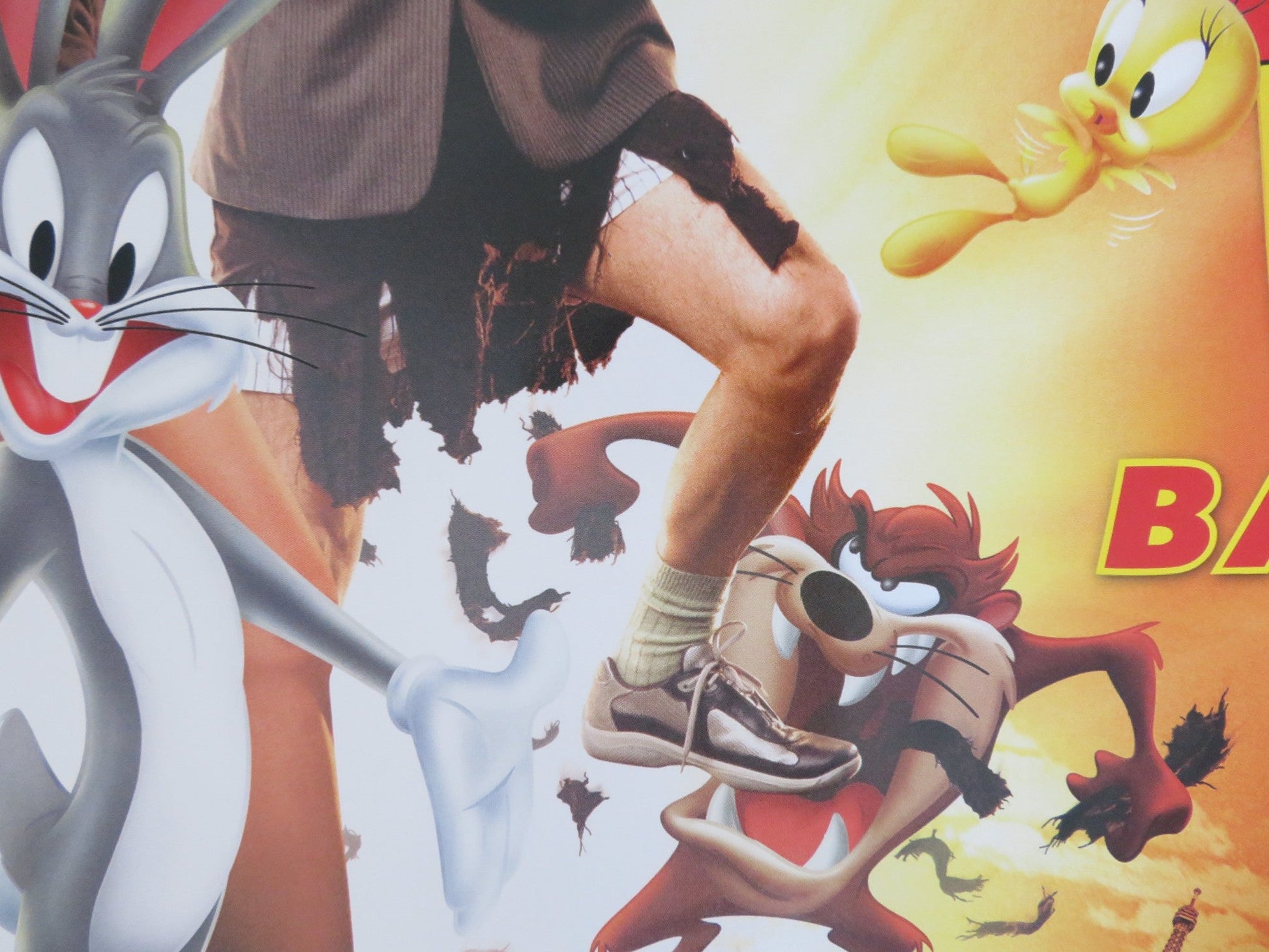 LOONEY TUNES: BACK IN ACTION UK QUAD (30"x 40") ROLLED POSTER B. FRASER 2003 Rendezvous Cinema Movie posters