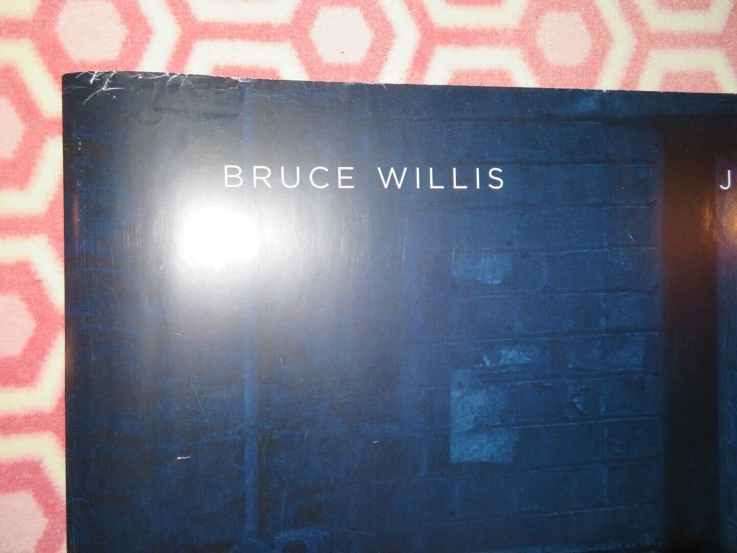 LOOPER QUAD (30"x 40") ROLLED POSTER BRUCE WILLIS EMILY BLUNT 2012 Movie posters