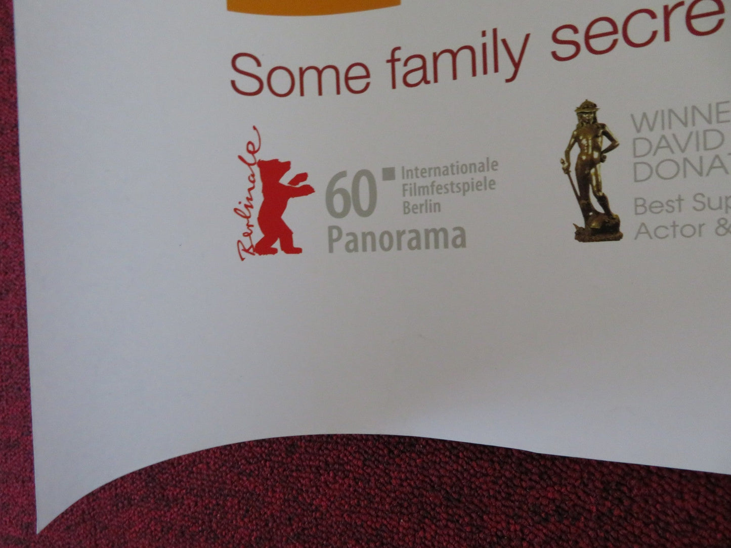 LOOSE CANNONS UK QUAD (30"x 40") ROLLED POSTER RICCARDO SCAMARCIO N.GRIMAUD 2010 Rendezvous Cinema Movie posters