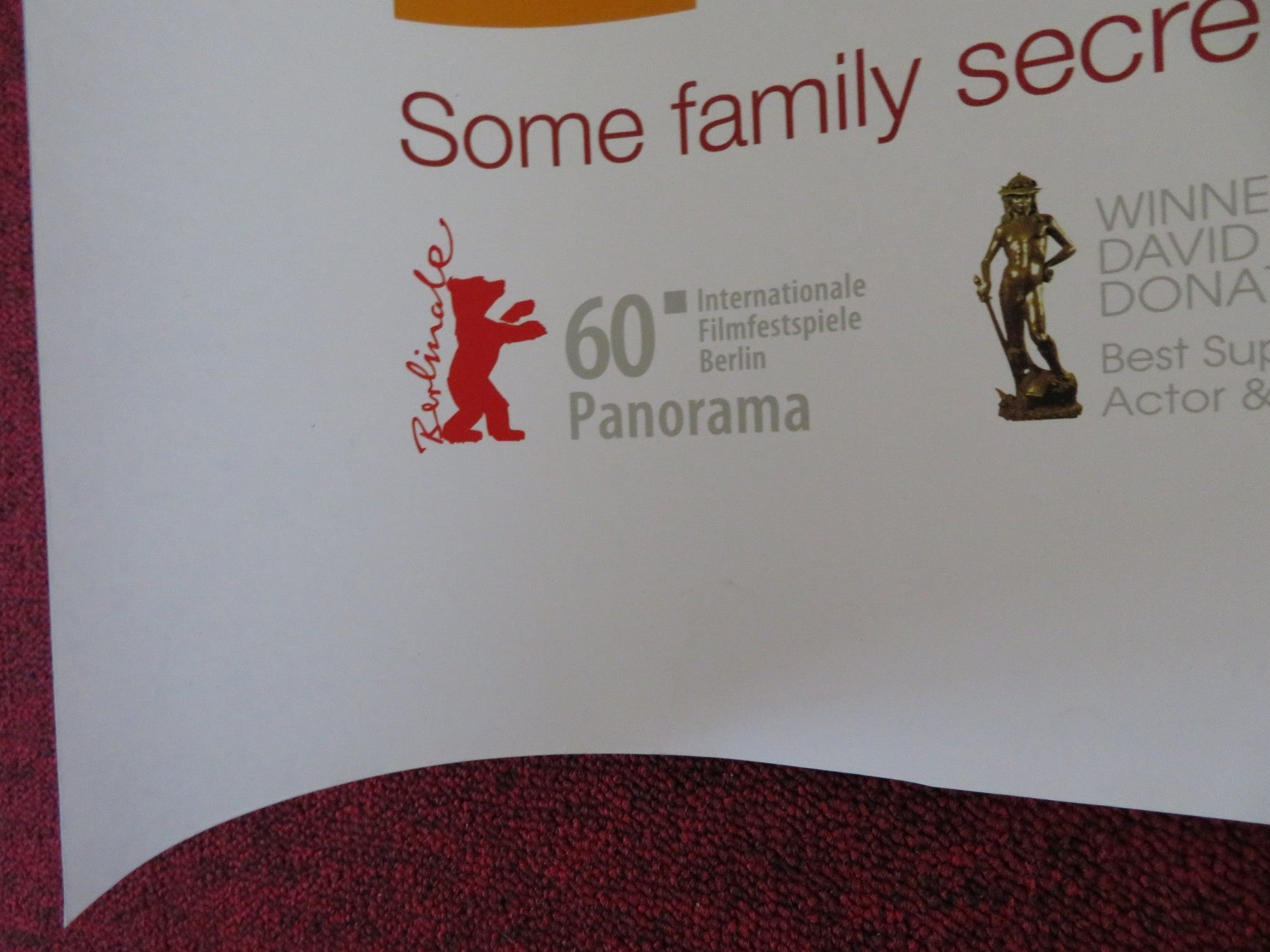 LOOSE CANNONS UK QUAD (30"x 40") ROLLED POSTER RICCARDO SCAMARCIO N.GRIMAUD 2010 Rendezvous Cinema Movie posters