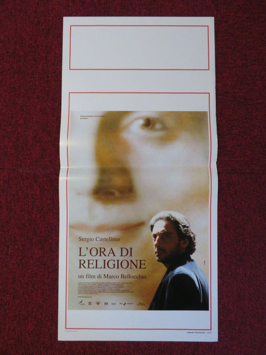 L'ORA DI RELIGIONE ITALIAN LOCANDINA POSTER SERGIO CASTELLITTO 2002 Rendezvous Cinema Movie posters
