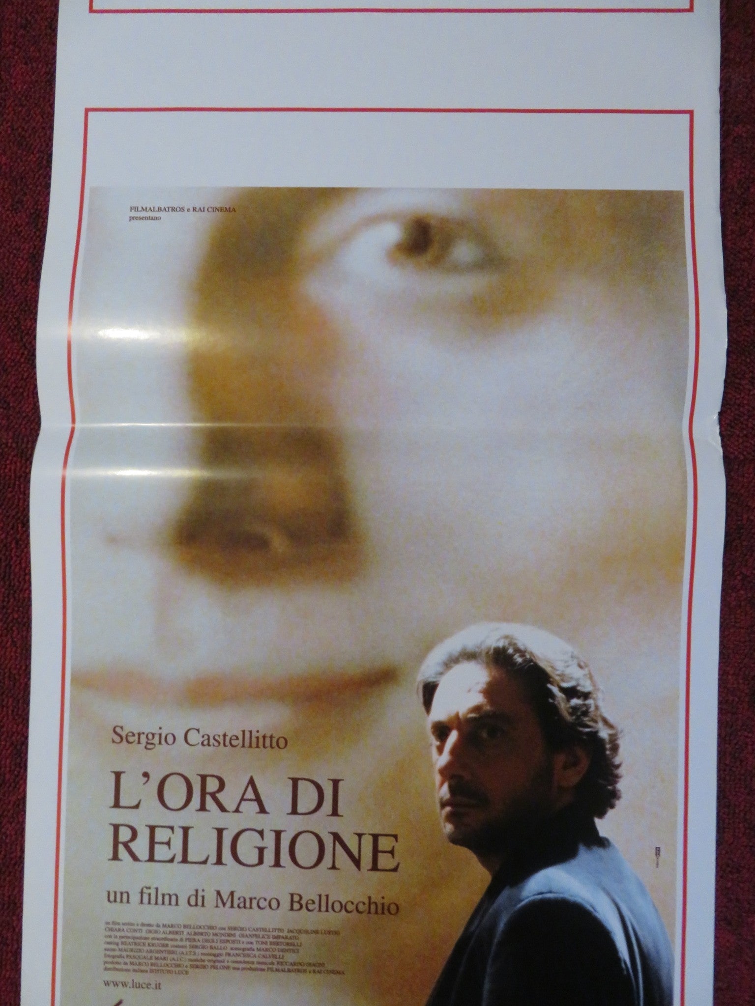 L'ORA DI RELIGIONE ITALIAN LOCANDINA POSTER SERGIO CASTELLITTO 2002 Rendezvous Cinema Movie posters