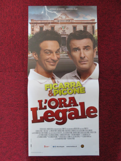 L'ORA LEGALE ITALIAN LOCANDINA POSTER FICARRA PICONE 2017 Rendezvous Cinema Movie posters