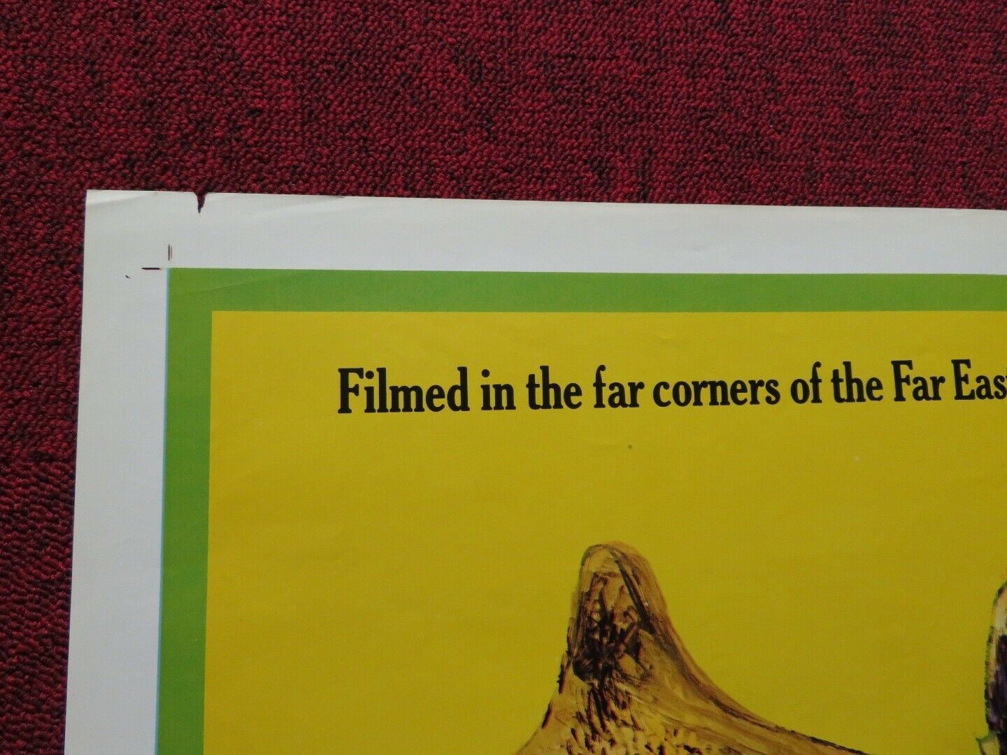 LORD JIM FOLDED US ONE SHEET POSTER PETER O'TOOLE JAMES MASON 1965 - Rendezvous Cinema