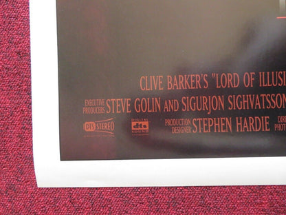 LORD OF ILLUSIONS US ONE SHEET ROLLED POSTER CLIVE BARKER J. TREVOR EDMUND 1995 Movie posters