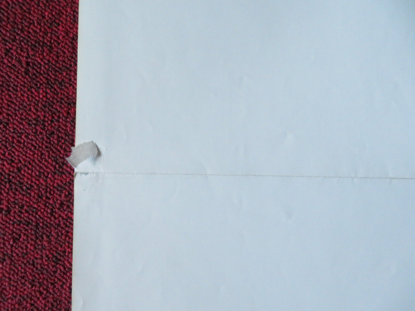 LORD OF THE FLIES VHS VIDEO POSTER FOLDED HARRY HOOK 1990 Rendezvous Cinema Movie posters