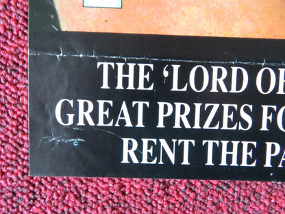 LORD OF THE FLIES VHS VIDEO POSTER FOLDED HARRY HOOK 1990 Rendezvous Cinema Movie posters