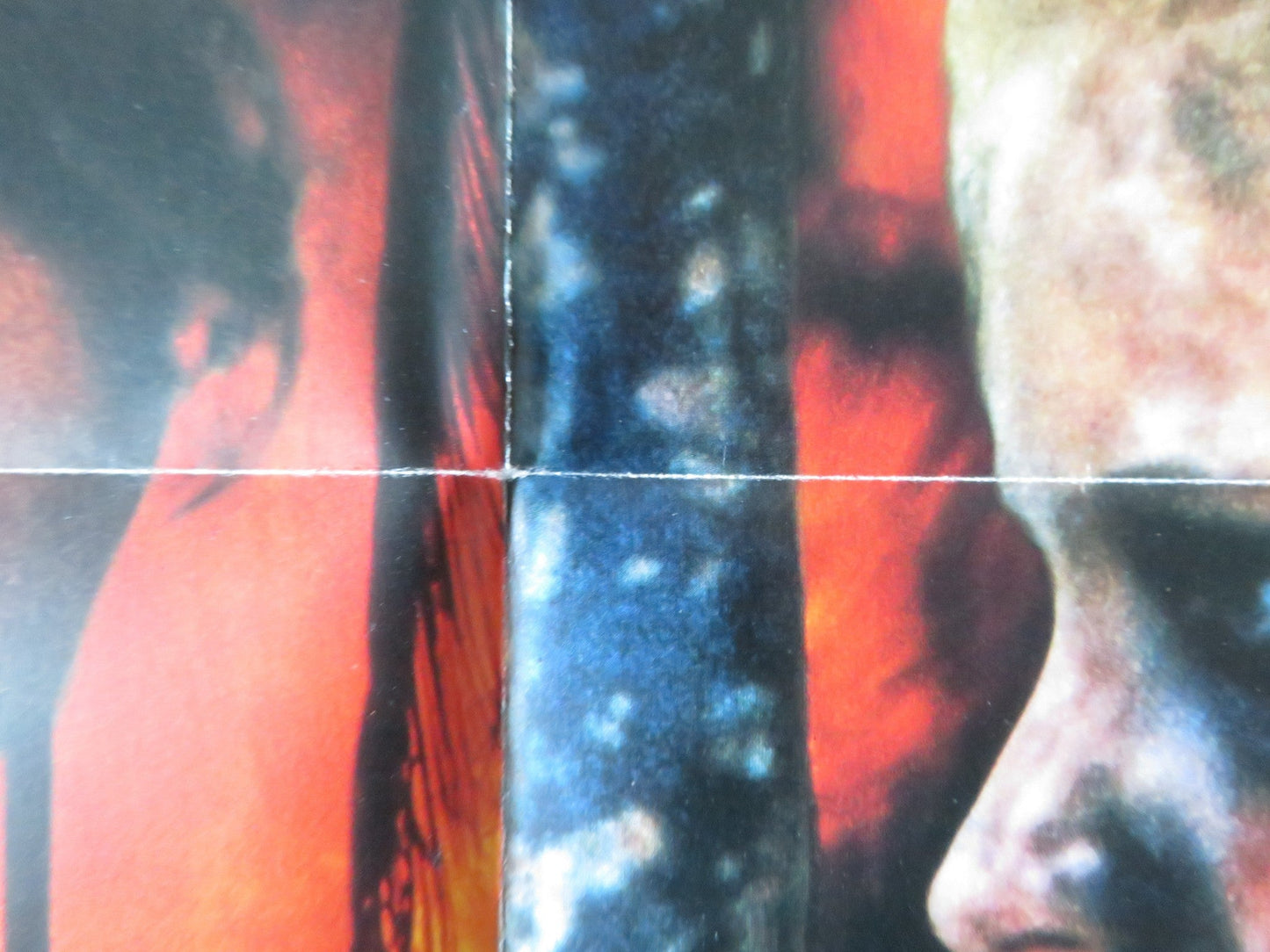 LORD OF THE FLIES VHS VIDEO POSTER FOLDED HARRY HOOK 1990 Rendezvous Cinema Movie posters