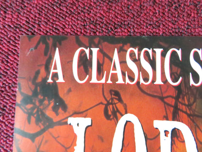 LORD OF THE FLIES VHS VIDEO POSTER FOLDED HARRY HOOK 1990 Rendezvous Cinema Movie posters