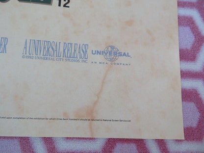 LORENZO'S OIL BRITISH QUAD (30"x40") POSTER NICK NOLTE SUSAN SARANDON 1992 Movie posters