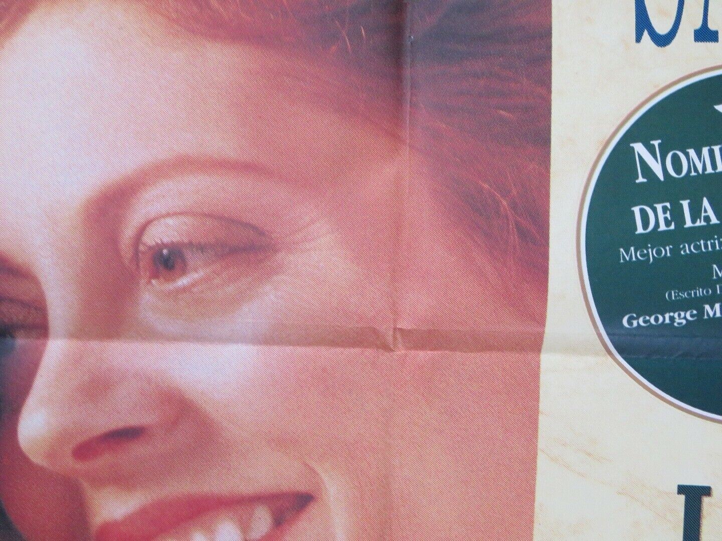 LORENZO'S OIL SPANISH FOLDED US ONE SHEET POSTER NICK NOLTE 1992 Movie posters