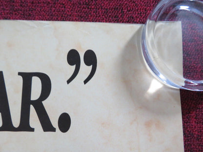 LORENZO'S OIL UK QUAD (30"x 40") ROLLED POSTER NICK NOLTE SUSAN SARANDON 1992 Rendezvous Cinema Movie posters