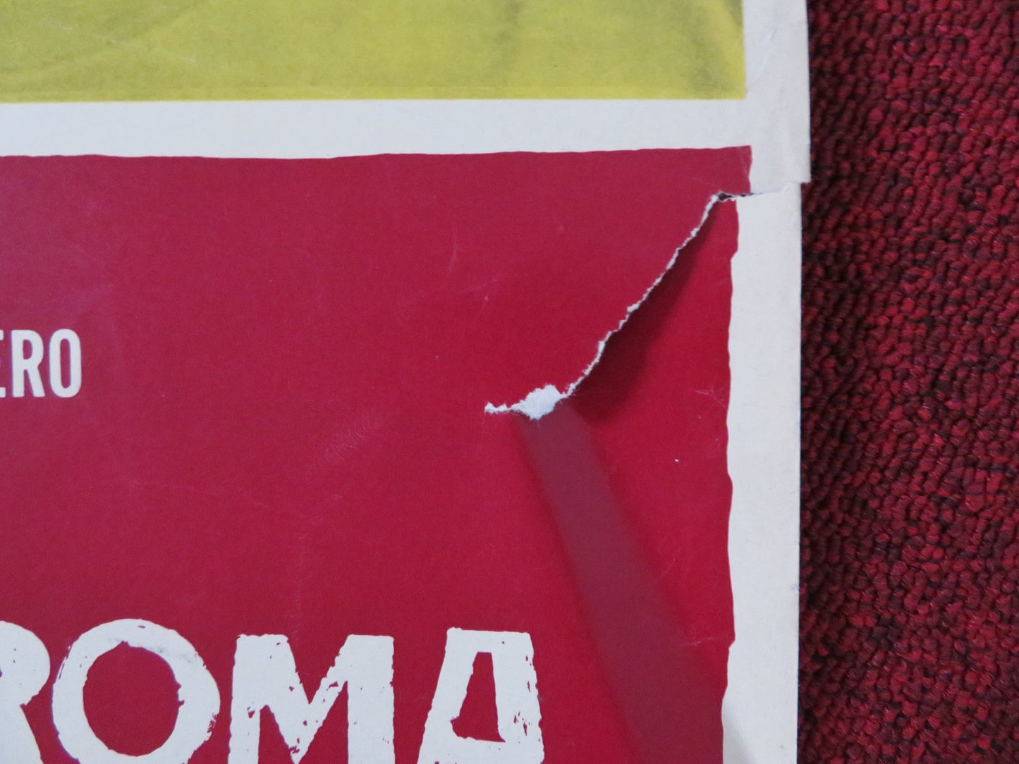 L'ORO DI ROMA - B ITALIAN FOTOBUSTA POSTER GERARD BLAIN ANNA MARIA FERRERO 1961 Rendezvous Cinema Movie posters