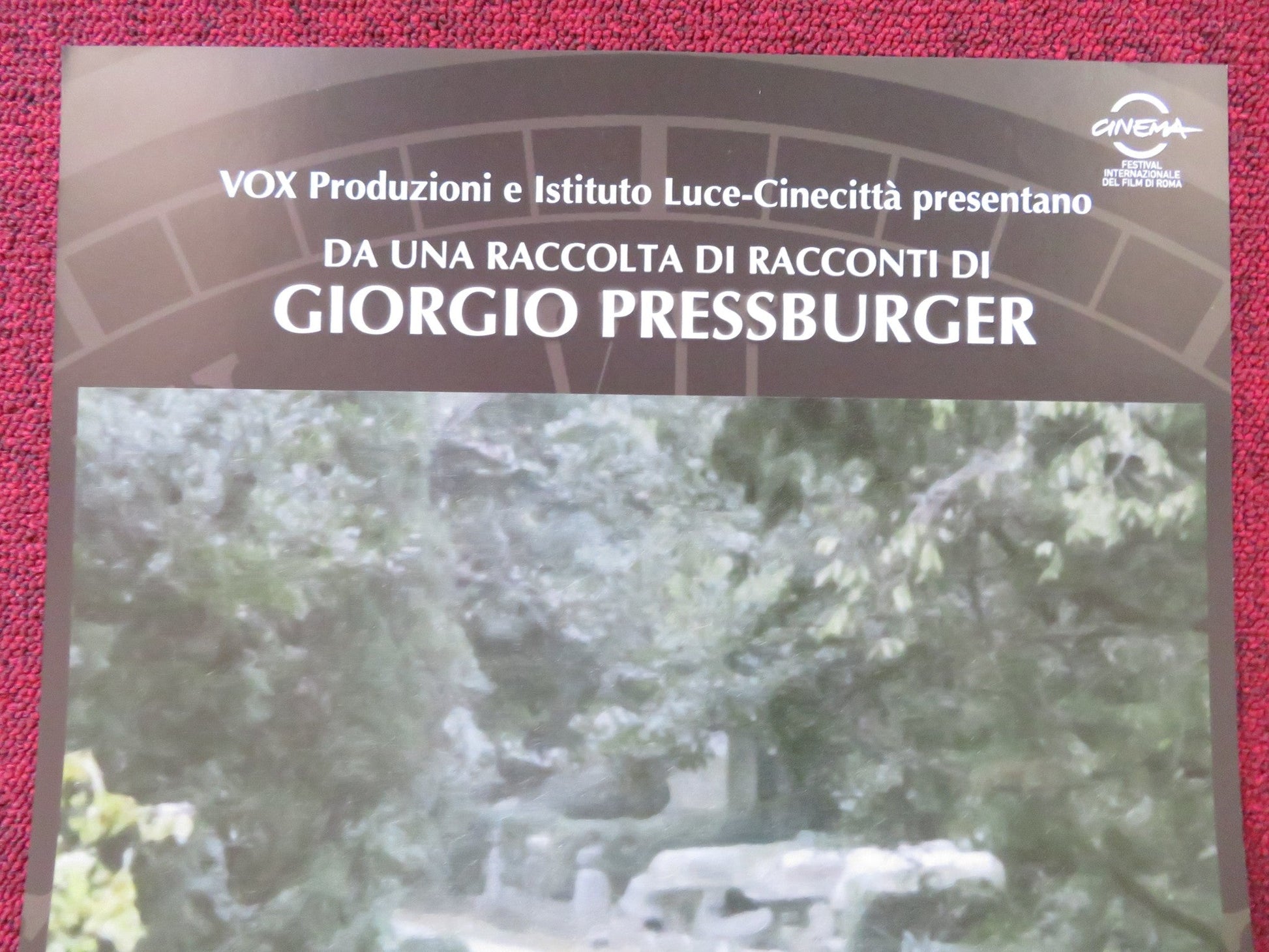 L'OROLOGIO DI MONACO ITALIAN LOCANDINA POSTER MAURO CAPUTO 2015 Rendezvous Cinema Movie posters