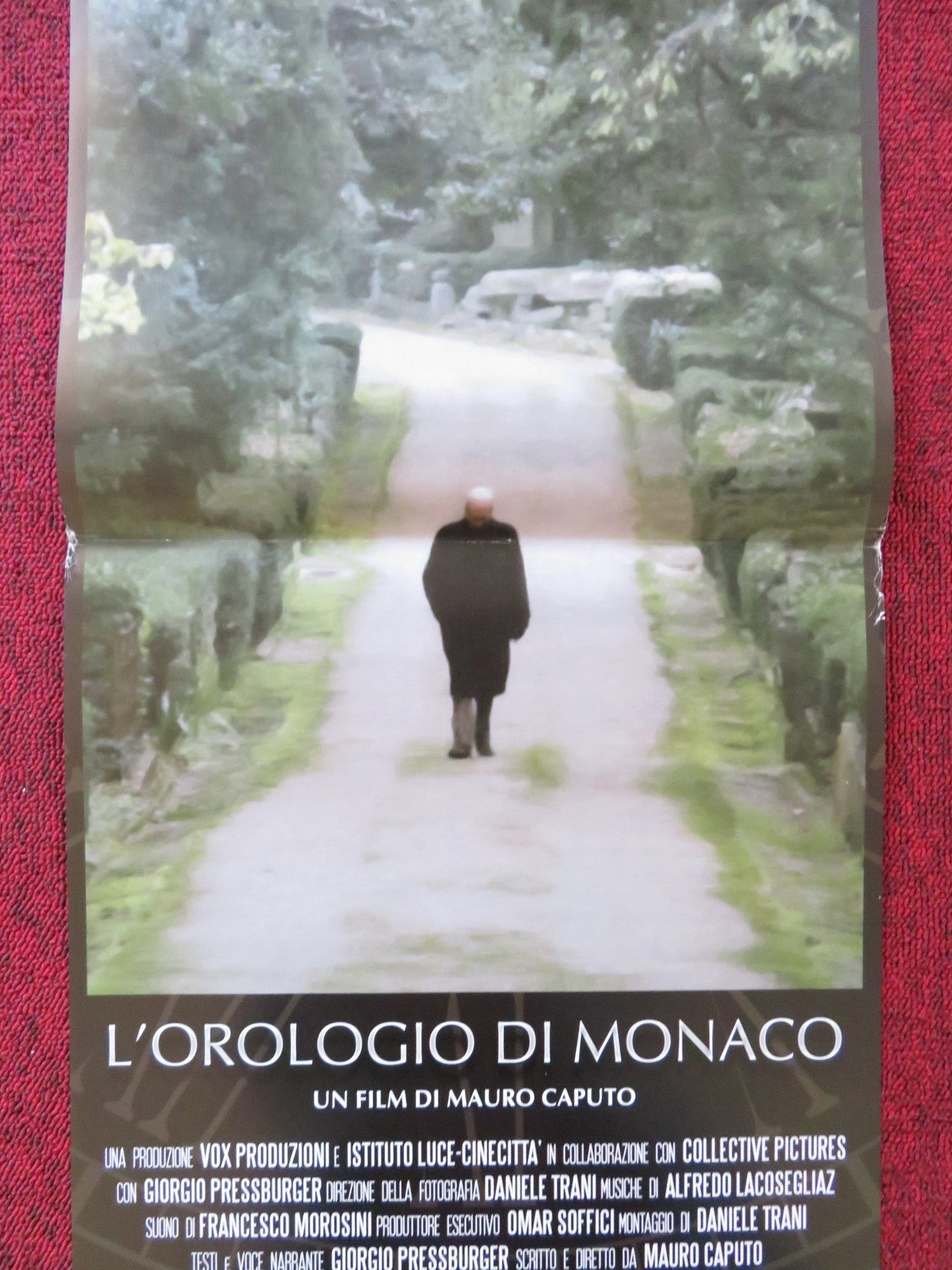 L'OROLOGIO DI MONACO ITALIAN LOCANDINA POSTER MAURO CAPUTO 2015 Rendezvous Cinema Movie posters