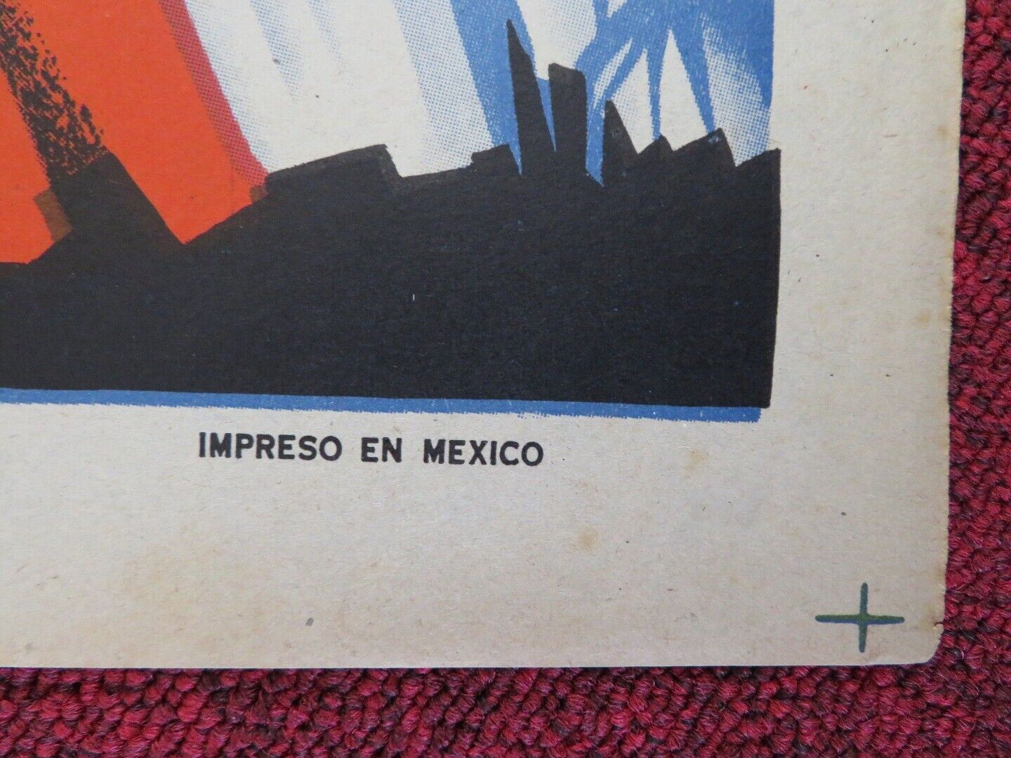 LOS 3 AMORES DE LOLA FOLDED MEXICO POSTER 27" X 37" LOLA FLORES - Rendezvous Cinema