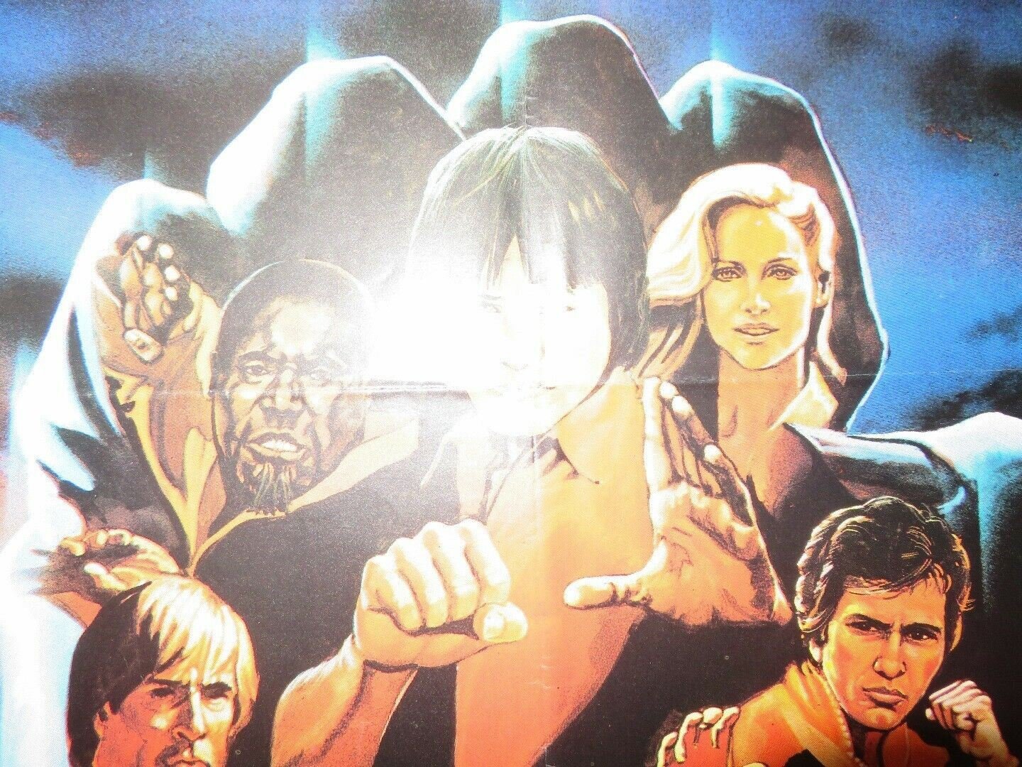 LOS 5 INVENCIBLES / Force: Five SPANISH (39.5"X 27.5") ROLLED POSTER 1981 Movie posters