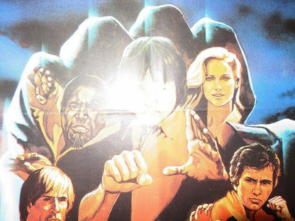 LOS 5 INVENCIBLES / Force: Five SPANISH (39.5"X 27.5") ROLLED POSTER 1981 Movie posters