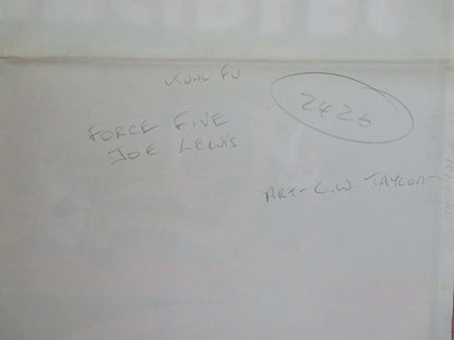 LOS 5 INVENCIBLES / Force: Five SPANISH (39.5"X 27.5") ROLLED POSTER 1981 Movie posters