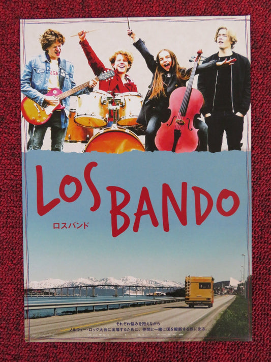 LOS BANDO JAPANESE CHIRASHI (B5) POSTER TAGE JOHANSEN HOGNESS JAKOB DYRUD 2018 Rendezvous Cinema Movie posters