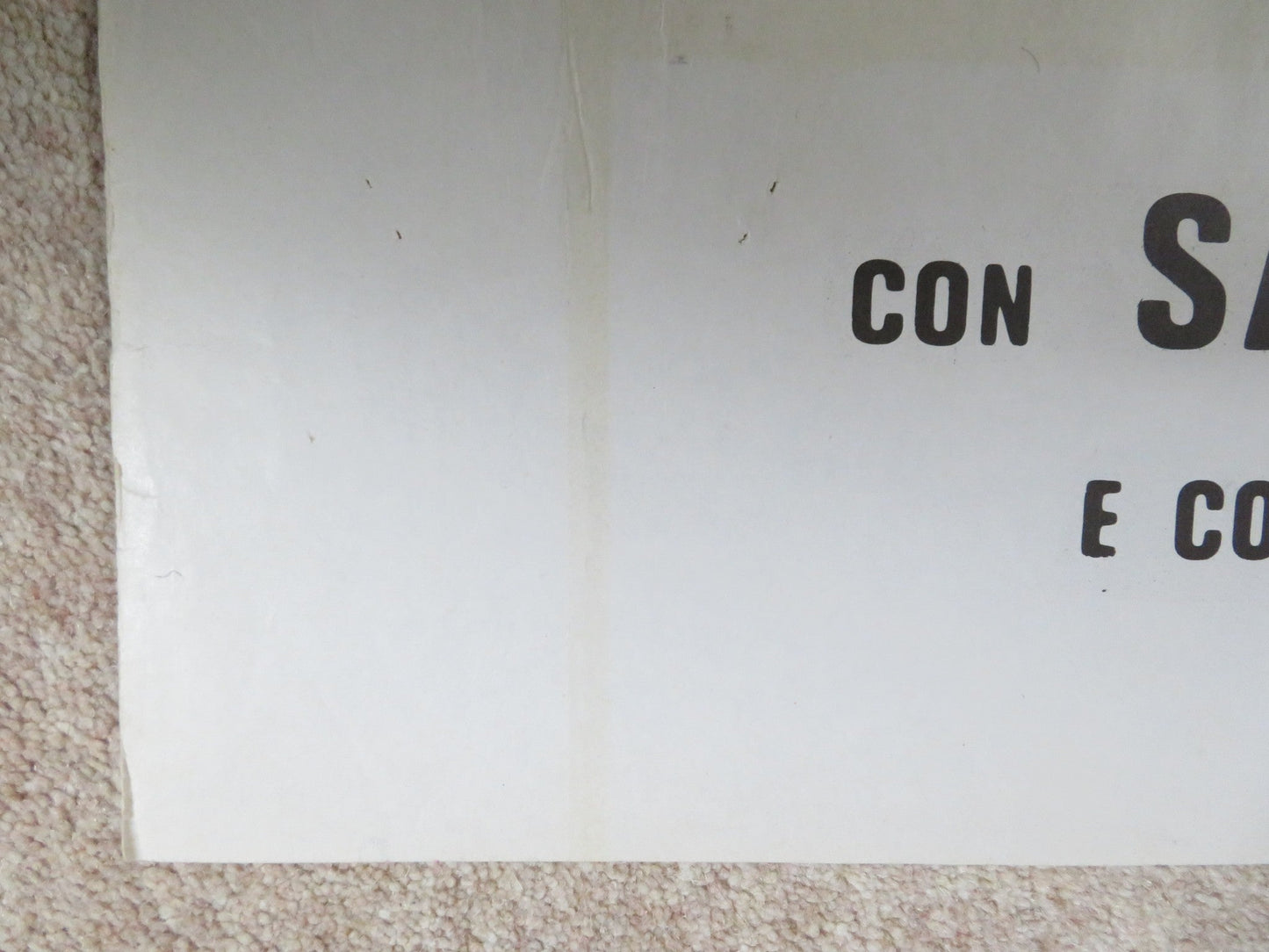 LOS CARSARIOS - A ITALIAN 2 FOGLIO POSTER DEAN REED ALBERTO DE MENDOZA 1971 Rendezvous Cinema Movie posters