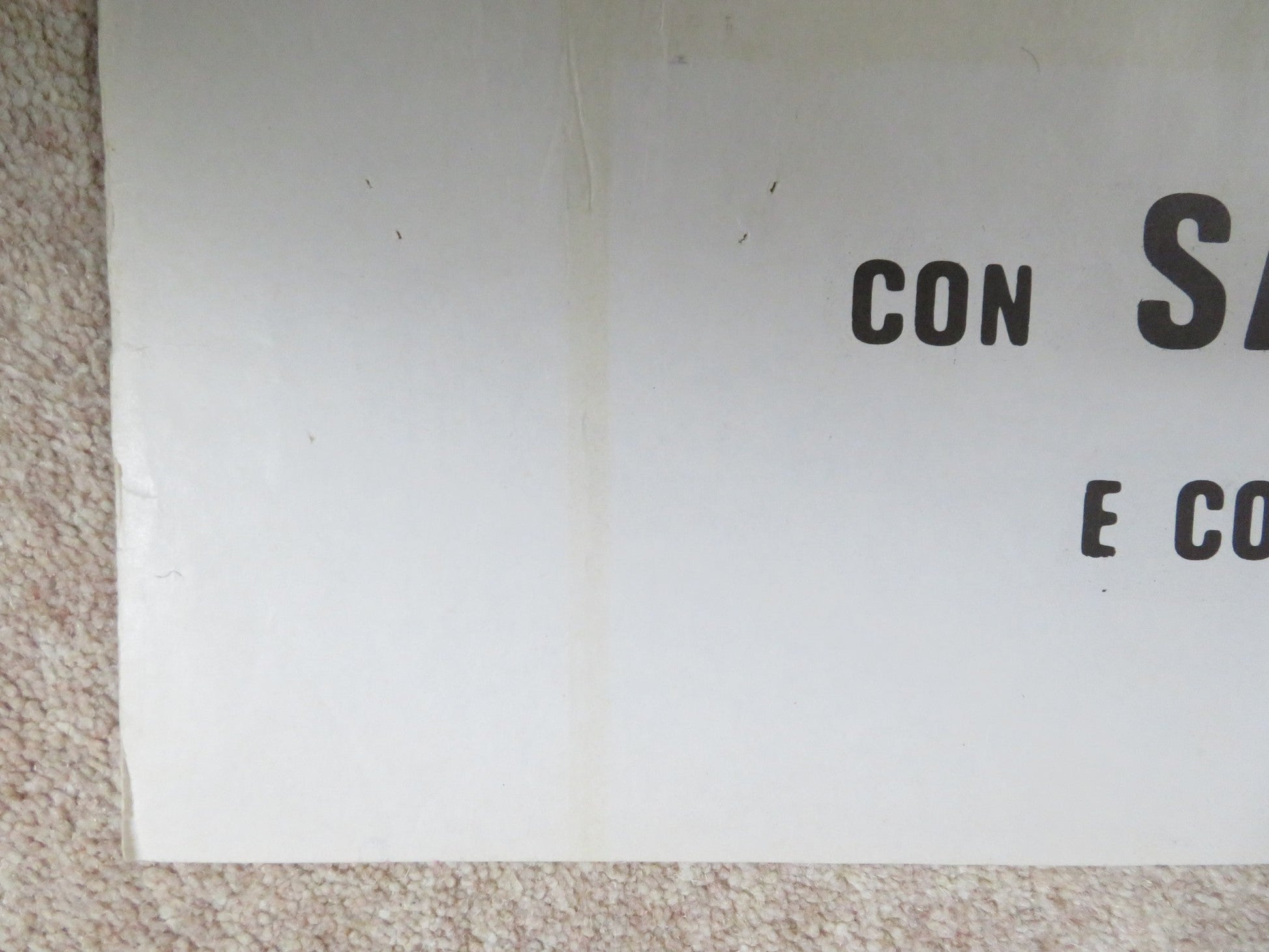 LOS CARSARIOS - A ITALIAN 2 FOGLIO POSTER DEAN REED ALBERTO DE MENDOZA 1971 Rendezvous Cinema Movie posters