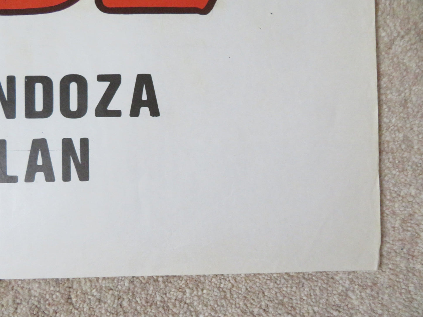 LOS CARSARIOS - A ITALIAN 2 FOGLIO POSTER DEAN REED ALBERTO DE MENDOZA 1971 Rendezvous Cinema Movie posters