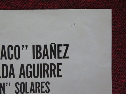 LOS HERMANOS MACHORRO FOLDED MEXICAN POSTER HILDA AGUIRRE ROBERTO COBO 1988 Rendezvous Cinema Movie posters