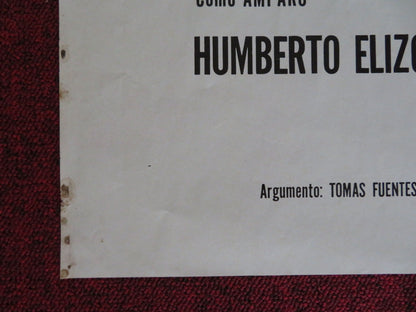 LOS HERMANOS MACHORRO FOLDED MEXICAN POSTER HILDA AGUIRRE ROBERTO COBO 1988 Rendezvous Cinema Movie posters