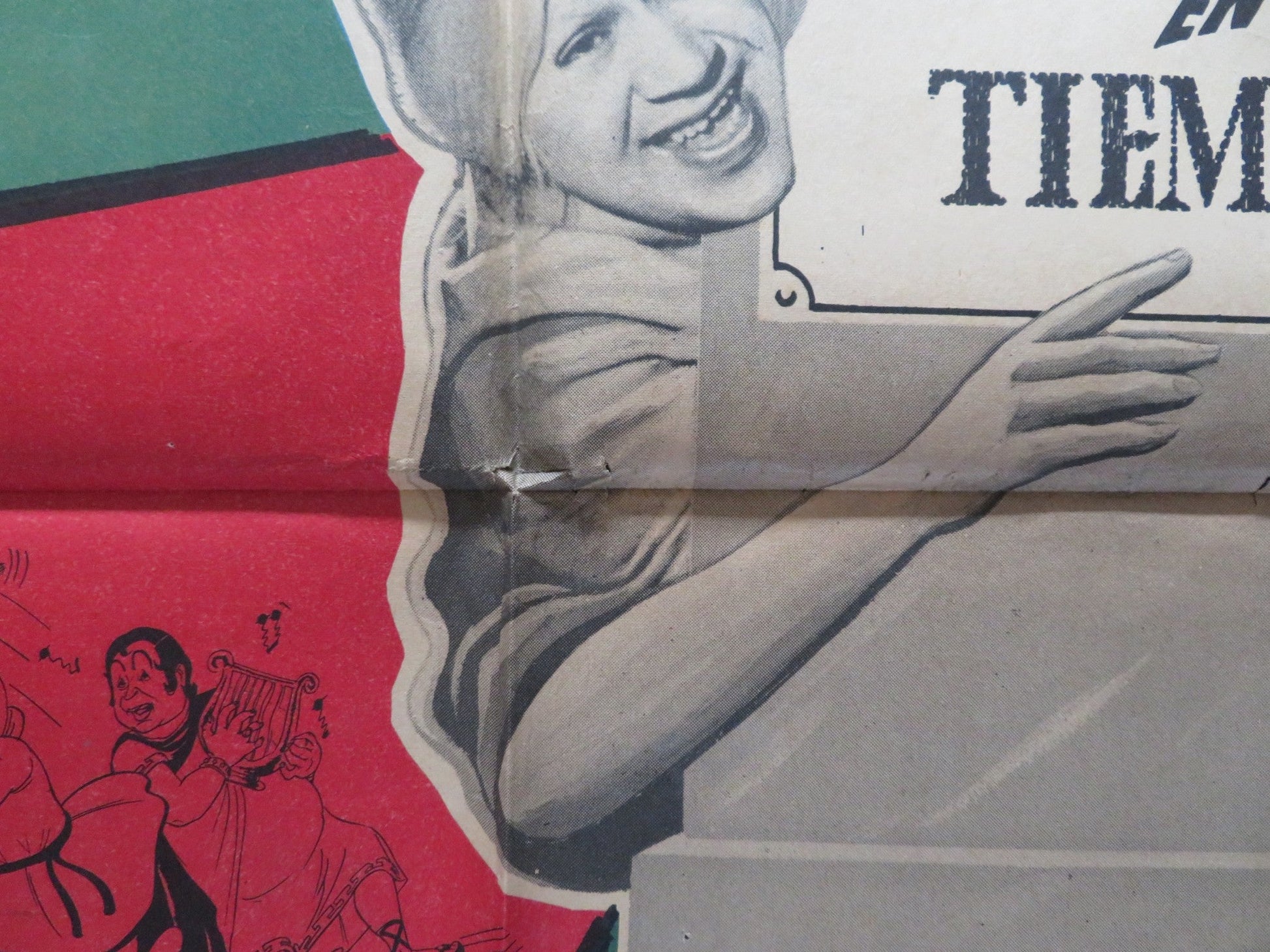 LOS POLIVOCES 88 FOLDED MEXICAN POSTER ENRIQUE CUENCA EDUARDO MANZANO 1988 Rendezvous Cinema Movie posters