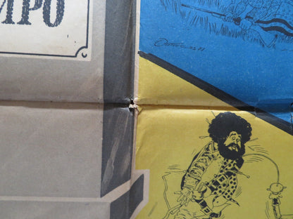 LOS POLIVOCES 88 FOLDED MEXICAN POSTER ENRIQUE CUENCA EDUARDO MANZANO 1988 Rendezvous Cinema Movie posters