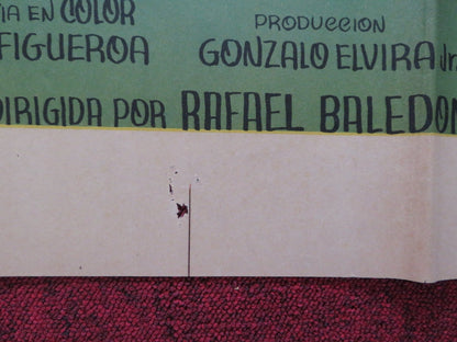 LOS POLIVOCES 88 FOLDED MEXICAN POSTER ENRIQUE CUENCA EDUARDO MANZANO 1988 Rendezvous Cinema Movie posters