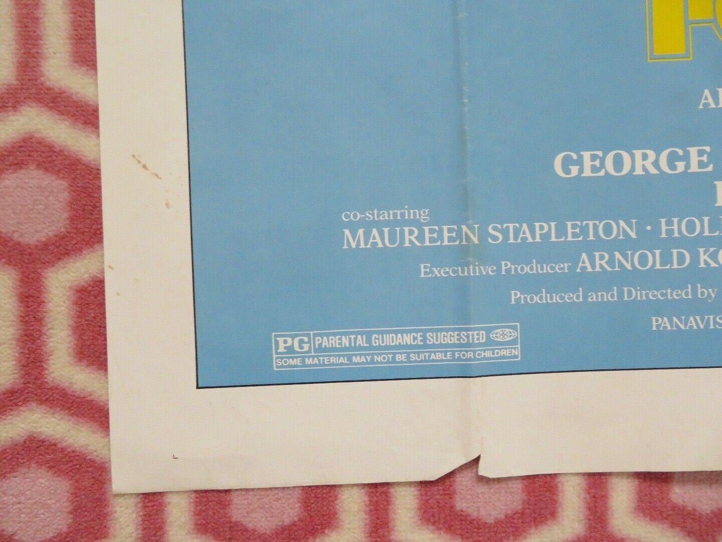 LOST AND FOUND ONE SHEET FOLDED POSTER GEORGE SEGAL GLENDA JACKSON 1979 Movie posters
