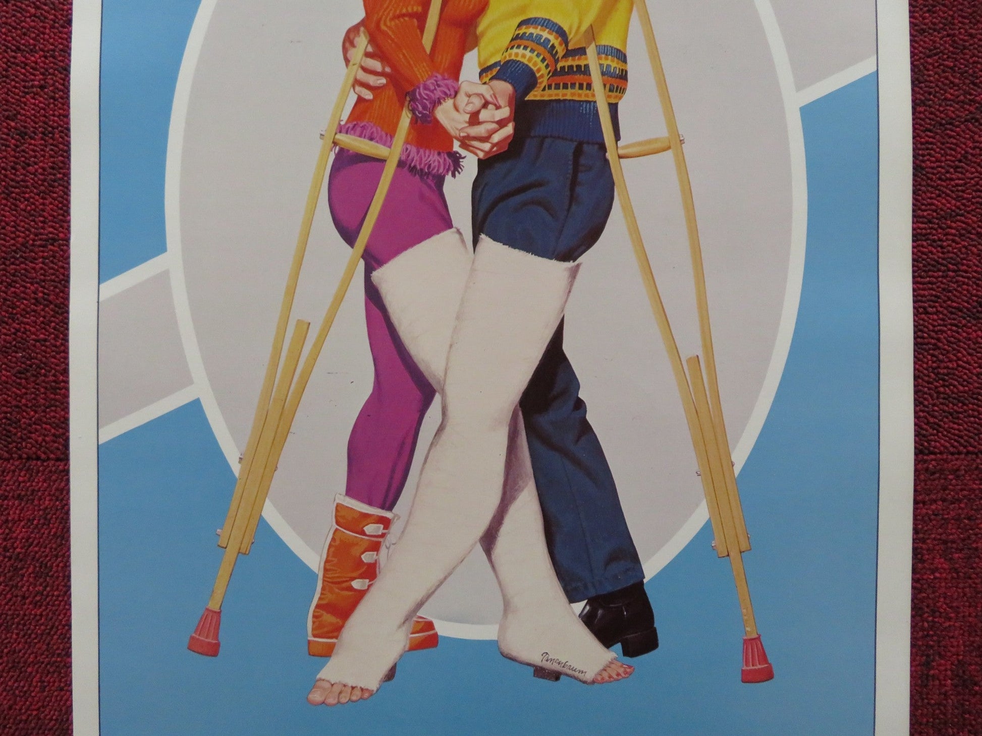 LOST AND FOUND US INSERT (14"x 36") POSTER GEORGE SEGAL GLENDA JACKSON 1979 Rendezvous Cinema Movie posters