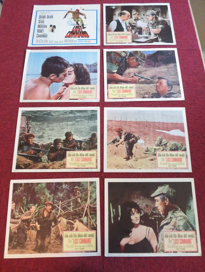 LOST COMMAND US LOBBY CARD FULL SET ANTHONY QUINN ALAIN DELON 1966 Rendezvous Cinema Movie posters