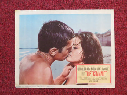 LOST COMMAND US LOBBY CARD FULL SET ANTHONY QUINN ALAIN DELON 1966 Rendezvous Cinema Movie posters