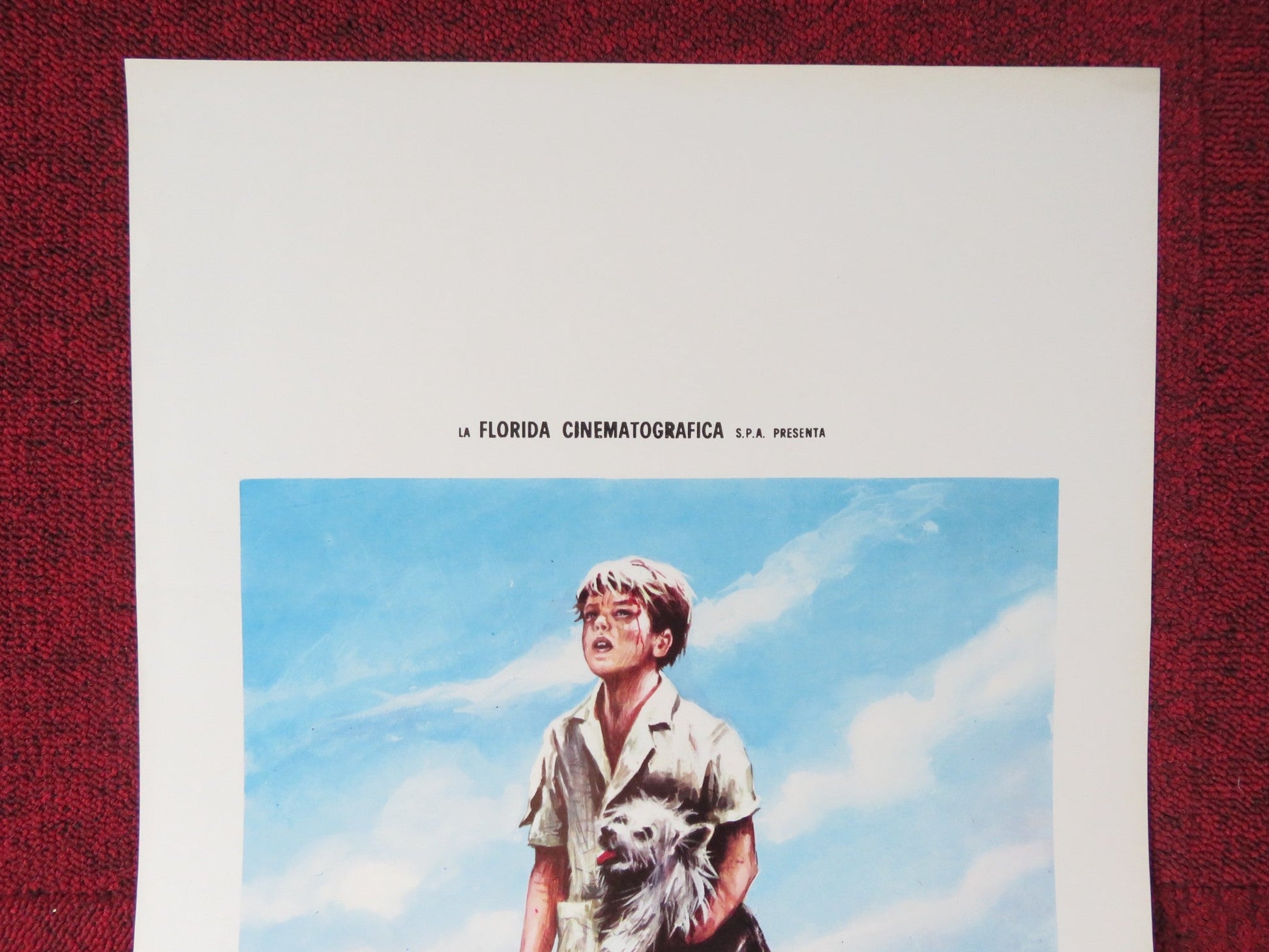 LOST IN THE DESERT ITALIAN LOCANDINA POSTER WYNAND UYS JAMIE UYS 1972 Rendezvous Cinema Movie posters