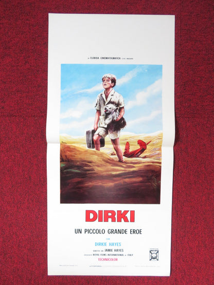 LOST IN THE DESERT ITALIAN LOCANDINA POSTER WYNAND UYS JAMIE UYS 1972 Rendezvous Cinema Movie posters