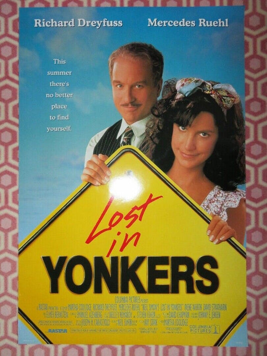 LOST IN YONKERS ONE SHEET ROLLED POSTER RICHARD DREYFUSS MERCEDES RUEHL 1993 Movie posters