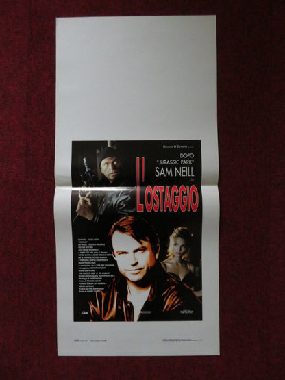 L'OSTAGGIO ITALIAN LOCANDINA POSTER SAM NEILL TALISA SOTO 1992 Rendezvous Cinema Movie posters