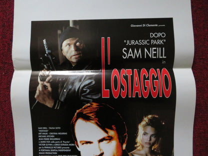 L'OSTAGGIO ITALIAN LOCANDINA POSTER SAM NEILL TALISA SOTO 1992 Rendezvous Cinema Movie posters