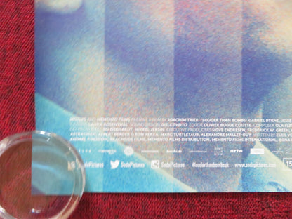 LOUDER THAN BOMBS UK QUAD (30"x 40") ROLLED POSTER GABRIEL BYRNE 2015 Rendezvous Cinema Movie posters