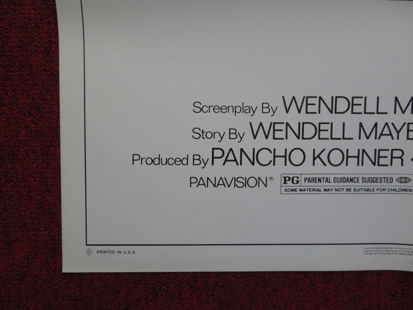 LOVE AND BULLETS FOLDED US ONE SHEET POSTER CHARLES BRONSON JILL IRELAND 1979 Rendezvous Cinema Movie posters