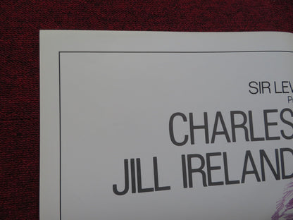 LOVE AND BULLETS FOLDED US ONE SHEET POSTER CHARLES BRONSON JILL IRELAND 1979 Rendezvous Cinema Movie posters