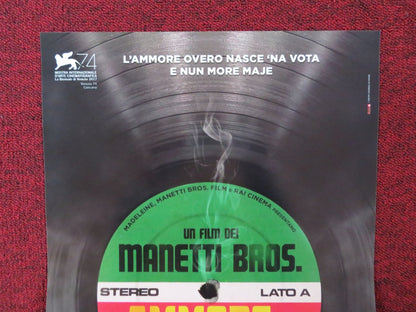 LOVE AND BULLETS ITALIAN LOCANDINA POSTER CLAUDIA GERINI CARLO BUCCIROSSO 2017 Rendezvous Cinema Movie posters