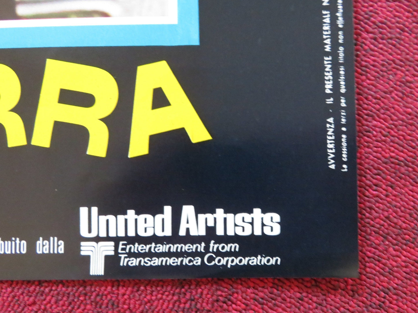 LOVE AND DEATH - E ITALIAN FOTOBUSTA POSTER WOODY ALLEN DIANE KEATON 1975 Rendezvous Cinema Movie posters