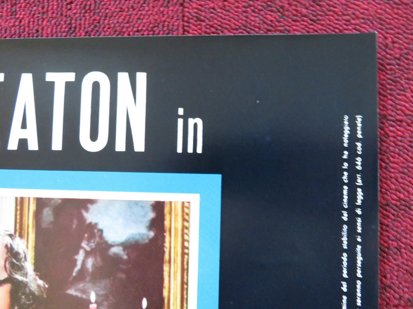 LOVE AND DEATH - F ITALIAN FOTOBUSTA POSTER WOODY ALLEN DIANE KEATON 1975 Rendezvous Cinema Movie posters