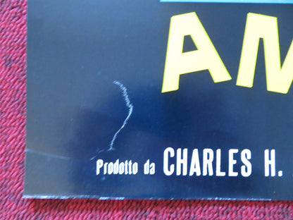 LOVE AND DEATH - F ITALIAN FOTOBUSTA POSTER WOODY ALLEN DIANE KEATON 1975 Rendezvous Cinema Movie posters