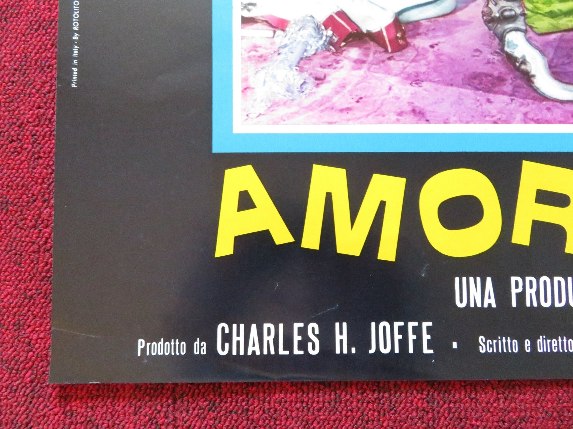 LOVE AND DEATH - G ITALIAN FOTOBUSTA POSTER WOODY ALLEN DIANE KEATON 1975 Rendezvous Cinema Movie posters